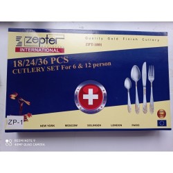 Set Cubiertos Mesa Suizo Zepter Juego (Entrega Inmediata)