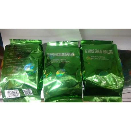 X 3 Te Verde Goslim Repuesto X30 Tisanas 100% Original Liu (Entrega Inmediata)