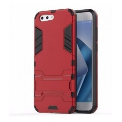 Kit Total Protector Zenfone 4 Ze554kl Rojo + Vidrio Negro (Entrega Inmediata)