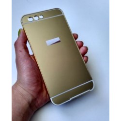 Kit Bumper Asus Zenfone 4 Ze554kl Dorado + Vidrio Negro (Entrega Inmediata)