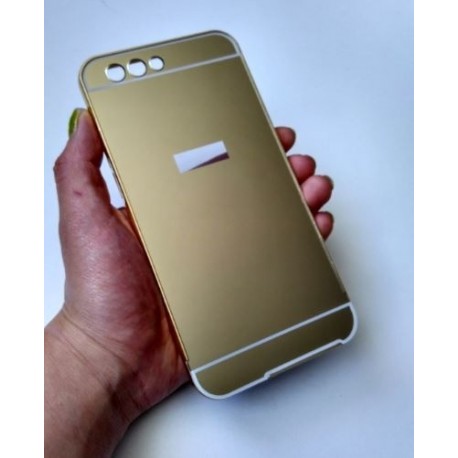 Kit Bumper Asus Zenfone 4 Ze554kl Dorado + Vidrio Negro (Entrega Inmediata)