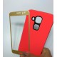 Kit Protector Nova Plus Anti-impacto Rojo + Curvo 3d Dorado (Entrega Inmediata)