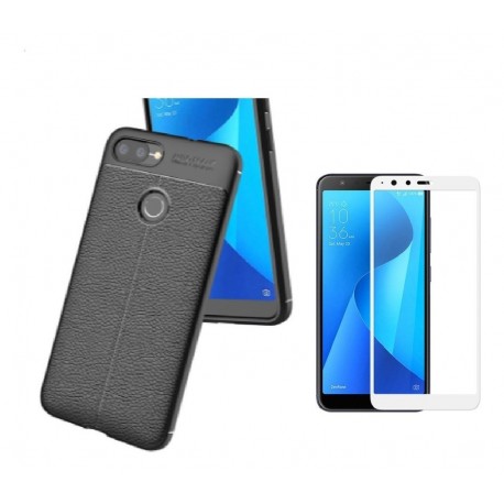 Kit Protector Asus Zenfone Max Plus M1 Zb570tl X018d + Vi B (Entrega Inmediata)