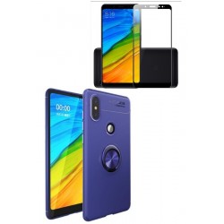 Kit Ring Case Protector Xiaomi Note 5 / 5 Pro + Vidrio 3d Ne (Entrega Inmediata)