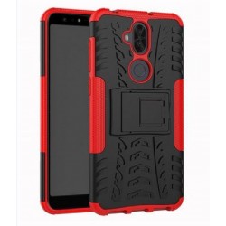Estuche Protector Armadura Asus Zenfone 5 Selfie Pro Rojo (Entrega Inmediata)