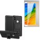 Kit Estuche Armadura + Vidrio 5d Xiaomi Redmi Mi A2 Dorado (Entrega Inmediata)
