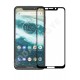 Protector Vidrio Templado 5d Motorola Moto One Negro (Entrega Inmediata)