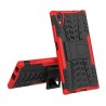 Estuche Armadura Impacto Sony Xperia Xa1 Plus Rojo (Entrega Inmediata)