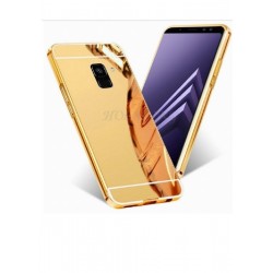 Protector Funda Aluminio Samsung Galaxy A8 2018 Dorado (Entrega Inmediata)
