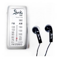 Radio Bolsillo Portatil Fm / Am Audifonos Deportivo Estereo (Entrega Inmediata)