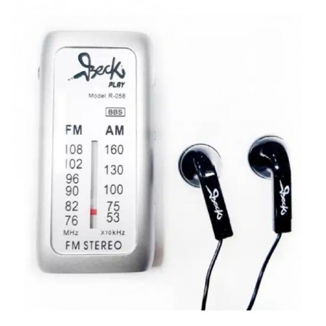 Radio Bolsillo Portatil Fm / Am Audifonos Deportivo Estereo (Entrega Inmediata)