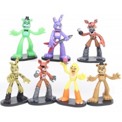Five Nights At Freddy's Colección 7 Figuras En Bolsa (Entrega Inmediata)