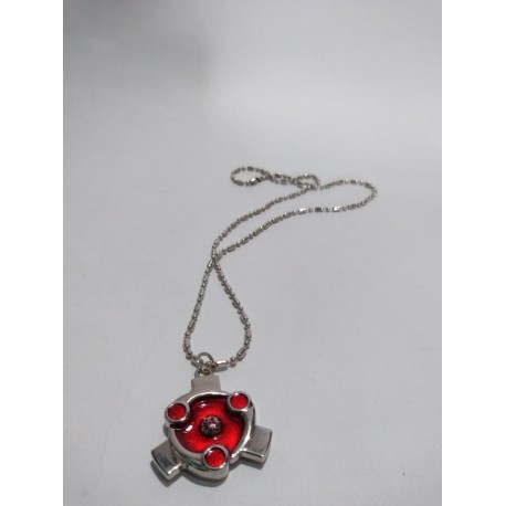 Naruto Collar Sharingan Madara Metálico (Entrega Inmediata)