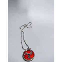 Naruto Collar Sharingan Metálico (Entrega Inmediata)