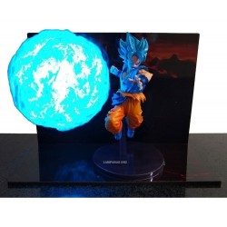 Lampara Dragon Ball Z Goku Supersayayin Blue Envio Gratis (Entrega Inmediata)