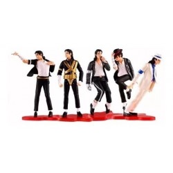 Muñecos O Figuras Michael Jackson Set X 5 + Envio (Entrega Inmediata)