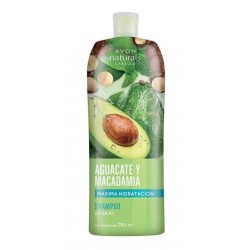 Shampoo Naturals Aguacate Y Macadamia 750ml Avon Original (Entrega Inmediata)