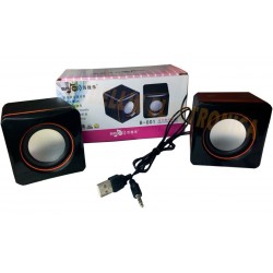 Parlantes Bafles Corneta Usb Para Pc Portatil 3.5mm Usb (Entrega Inmediata)