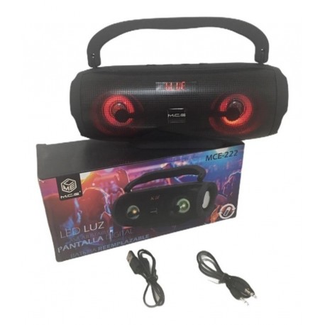 Parlante Radio Inalámbrico Mce-222 (Entrega Inmediata)