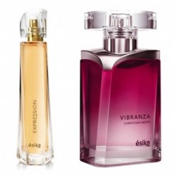 Set De Perfumes Dama Expression + Vibranza Esika Original (Entrega Inmediata)