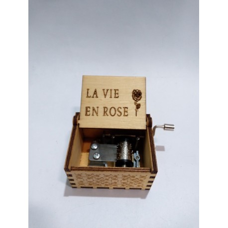 La Vie En Rose Caja Musical (Entrega Inmediata)