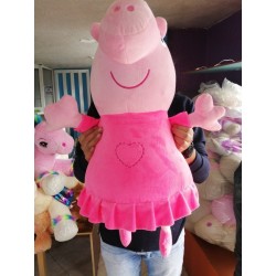 Pepa Pig De Peluche Grande De 70 Cms. Mas Envio Gratis (Entrega Inmediata)