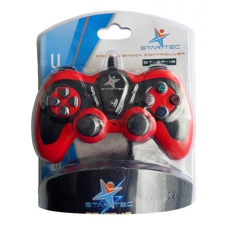 Control Startec Game Pad Usb Alambrico St-gp-16 Negro Pc (Entrega Inmediata)