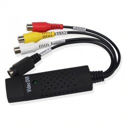 Capturadora Rca Externa Por Usb 2.0 Para Vhs Dvd Playstation (Entrega Inmediata)
