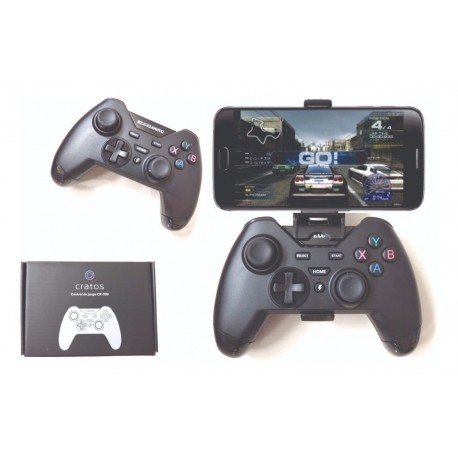 Control Para Jugar Celular Recargable Android Cratos Vibrado (Entrega Inmediata)