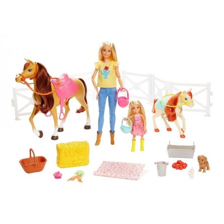Muñeca Barbie Abrazos Y Caballos Chelsea Incluye Accesorios (Entrega Inmediata)