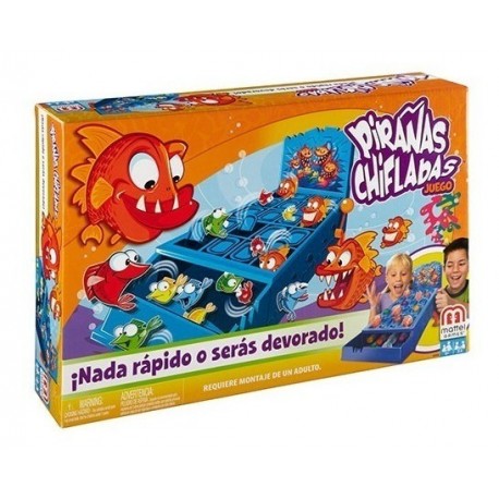 Pirañas Chifladas Juego Mesa Familiar Niños Juguete Original (Entrega Inmediata)