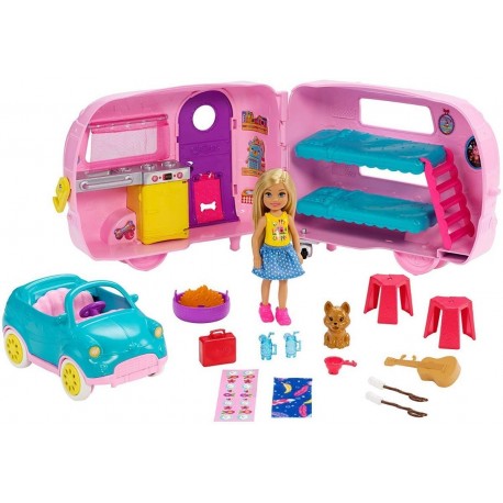 Camper De La Barbie Club Chelsea Camper Original (Entrega Inmediata)