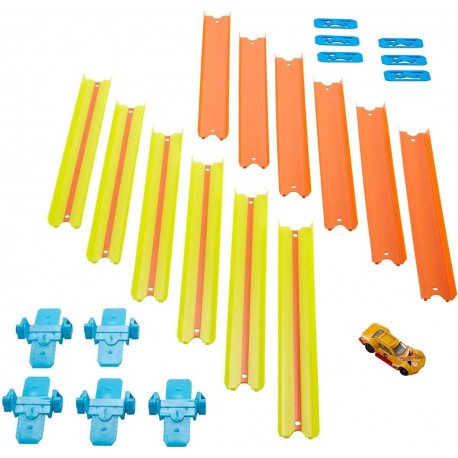 Pista Hot Wheels Paquete De Pistas Para Armar Track Builder (Entrega Inmediata)