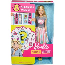 Muñeca Barbie Sorpresas You Can Be Anything 8 Accesorios (Entrega Inmediata)