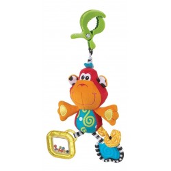 Playgro Movil Para Bebe Curly The Monkeysonajero Mordedor (Entrega Inmediata)