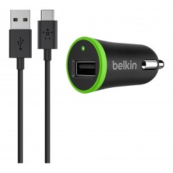Cargador Auto + Cable Usb C Belkin Original Android Tablets (Entrega Inmediata)