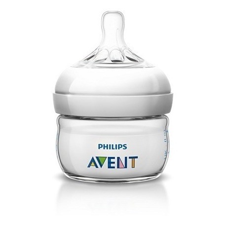 Avent Tetero Biberon Natural 2oz 60ml Tetina Primer Flujo (Entrega Inmediata)