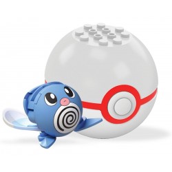 Mega Construx Pokemon Pokebola Poliwag Pokeballs Ash (Entrega Inmediata)