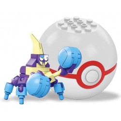 Mega Construx Pokemon Pokebola Crabrawler Pokeballs Ash (Entrega Inmediata)