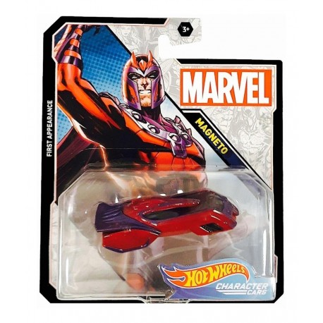 Auto Hot Wheels Marvel Magneto Carro Colección Nuevo Modelo (Entrega Inmediata)
