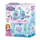 Tocador Peinador Azul Princesas Niñas Luces Y Sonido (Entrega Inmediata)