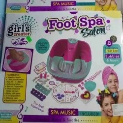 Spa Para Pies De Juguete Para Niñas Con Música Burbujas (Entrega Inmediata)