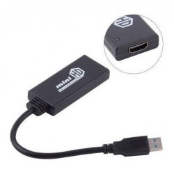 Convertidor Usb 3.0 A Hdmi Hd Video 1080p Con Audio Para Pc (Entrega Inmediata)