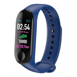 Pulsera Inteligente M3 Pantalla A Color Ip65 Presión Arteria (Entrega Inmediata)