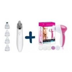 Combo Extractor De Espinillas Puntos Negro + Limpiador Facia (Entrega Inmediata)