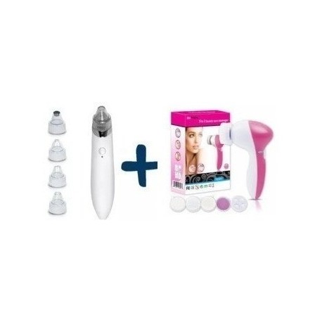 Combo Extractor De Espinillas Puntos Negro + Limpiador Facia (Entrega Inmediata)