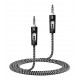 Cable De Audio Auxiliar 1 A 1 De 3.5mm A 3.5mm 8ft 2.5mts (Entrega Inmediata)