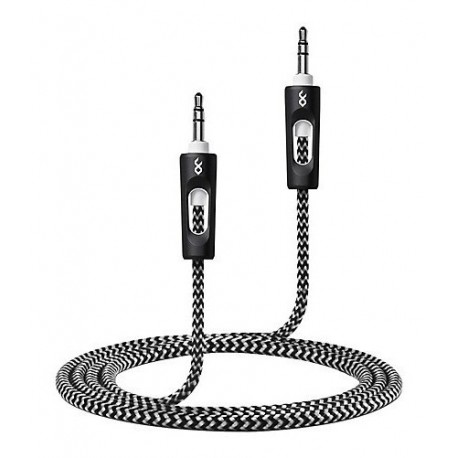 Cable De Audio Auxiliar 1 A 1 De 3.5mm A 3.5mm 8ft 2.5mts (Entrega Inmediata)