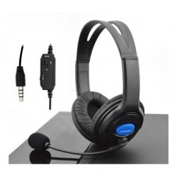 Diadema Auricular Stereo Teletrabajo Jack 3.5 Celular (Entrega Inmediata)