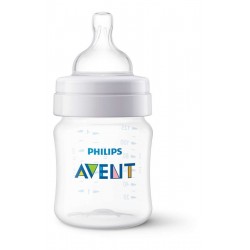 Biberón Anticolico Tetero Avent Classic 4 Onzas Transparente (Entrega Inmediata)